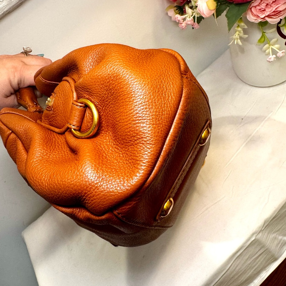 🐻Marc Jacobs Brown Leather Hobo Top Handle Bag🐻 - Picture 9 of 15